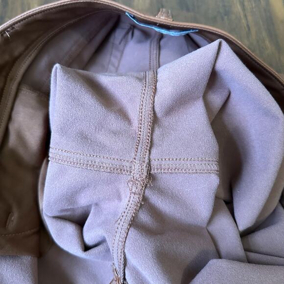 ABERCROMBIE & FITCH Curve Love 90s Straight Pants Brown Ultra HR - Picture 7 of 13